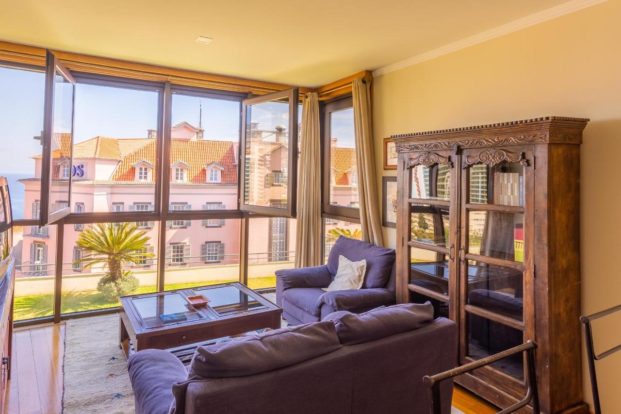 Flh Funchal Amazing Sea View Apartment With Pool Luaran gambar